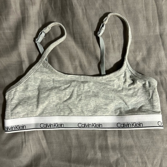 Calvin Klein Other - Calvin Klein Light Gray Bralette
